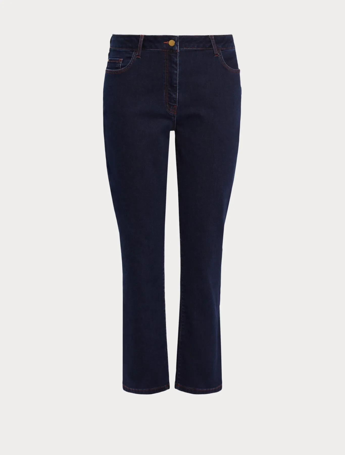 Marina Rinaldi Pantalon en denim de coton stretch BLEUJEANS New
