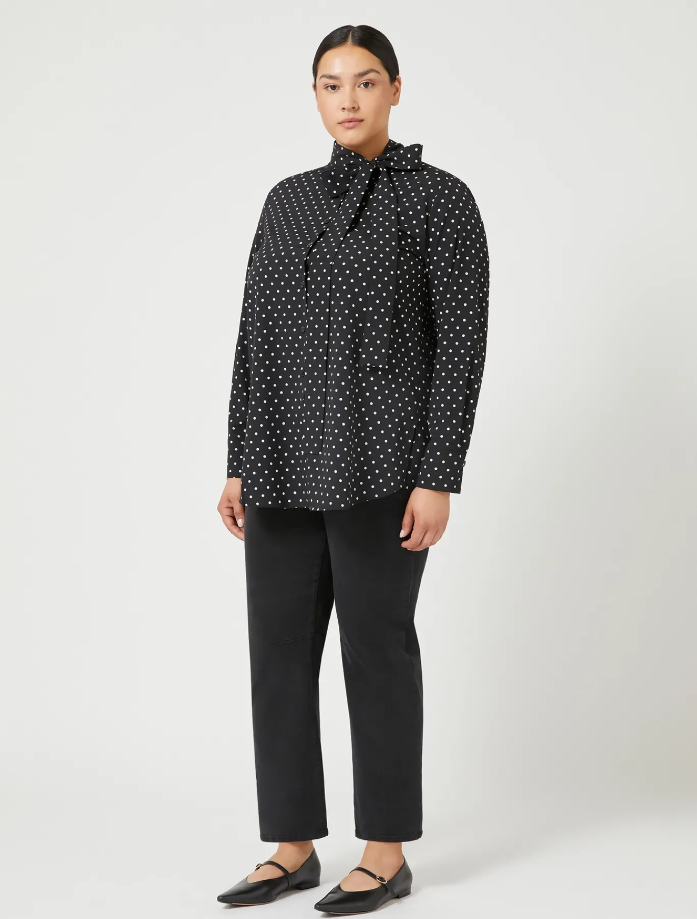 Marina Rinaldi Pantalon en gabardine NOIR Hot
