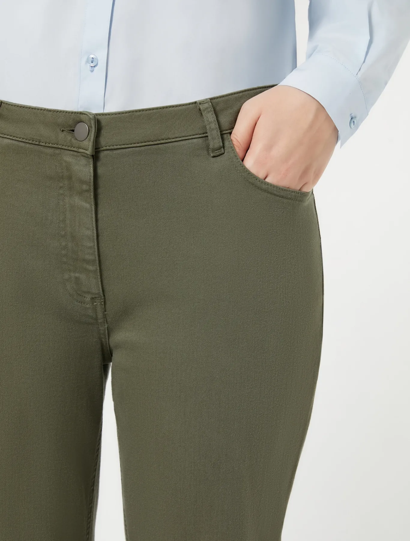 Marina Rinaldi Pantalon en gabardine VERTMOUSSE Hot