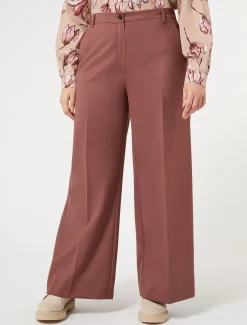 Marina Rinaldi Pantalon en gabardine fluide FARD Outlet