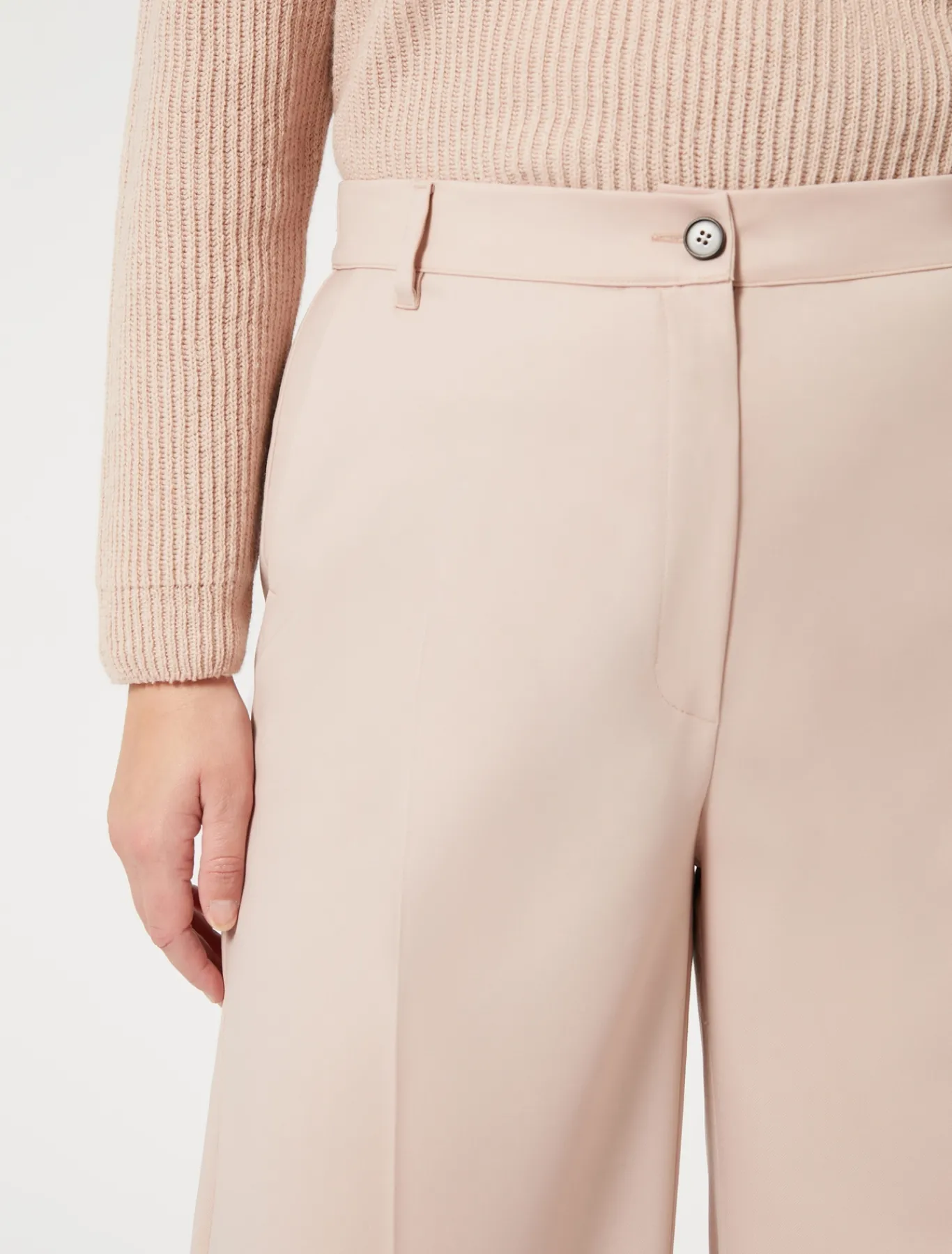 Marina Rinaldi Pantalon en gabardine fluide ROSE Fashion