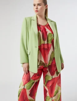 Marina Rinaldi Pantalon en georgette ROSE Best