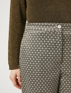Marina Rinaldi Pantalon en jacquard lurex SABLE New
