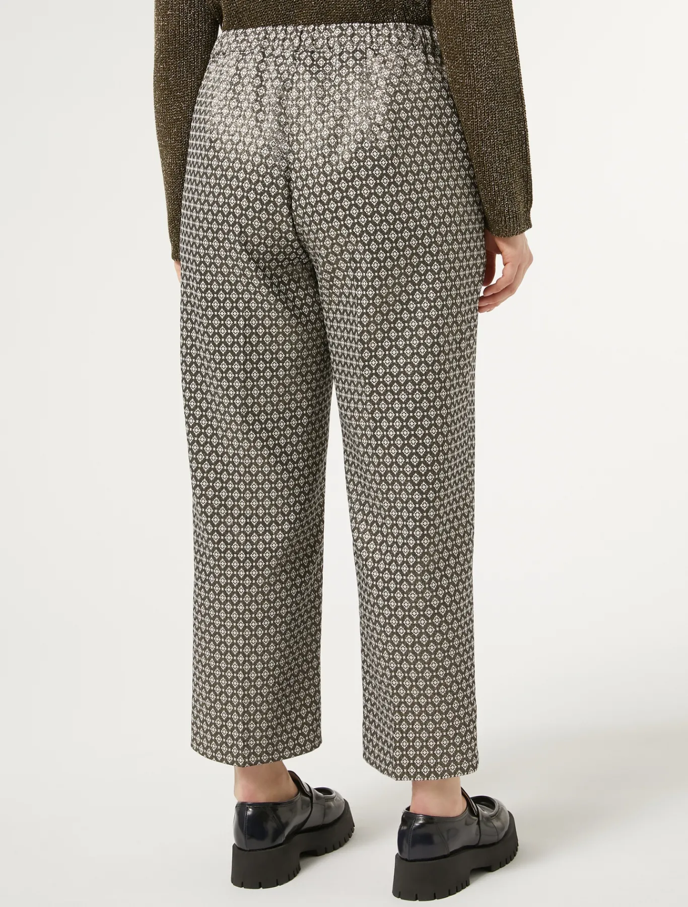 Marina Rinaldi Pantalon en jacquard lurex SABLE New