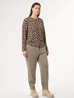 Marina Rinaldi Pantalon en jersey BRUNFONCE Hot
