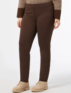 Marina Rinaldi Pantalon en jersey BRUN New
