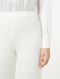 Marina Rinaldi Pantalon en jersey BLANC New