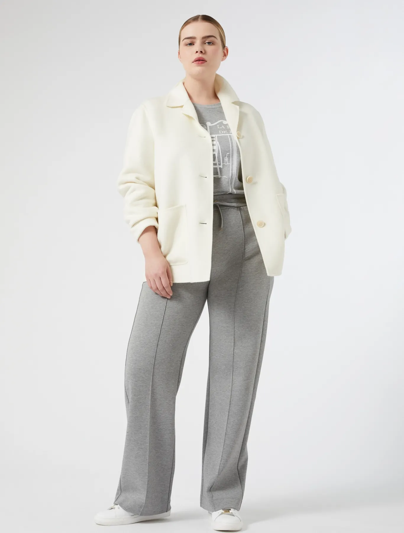 Marina Rinaldi Pantalon en jersey GRISCLAIR Sale
