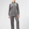 Marina Rinaldi Pantalon en jersey de velours GRISFONCE Hot