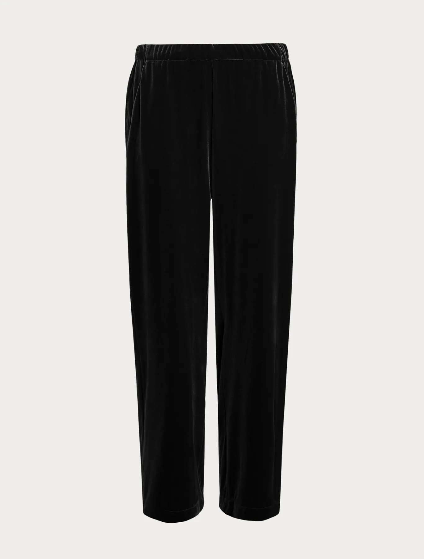 Marina Rinaldi Pantalon en jersey de velours NOIR Best