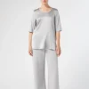Marina Rinaldi Pantalon en jersey double GRISCLAIR Clearance
