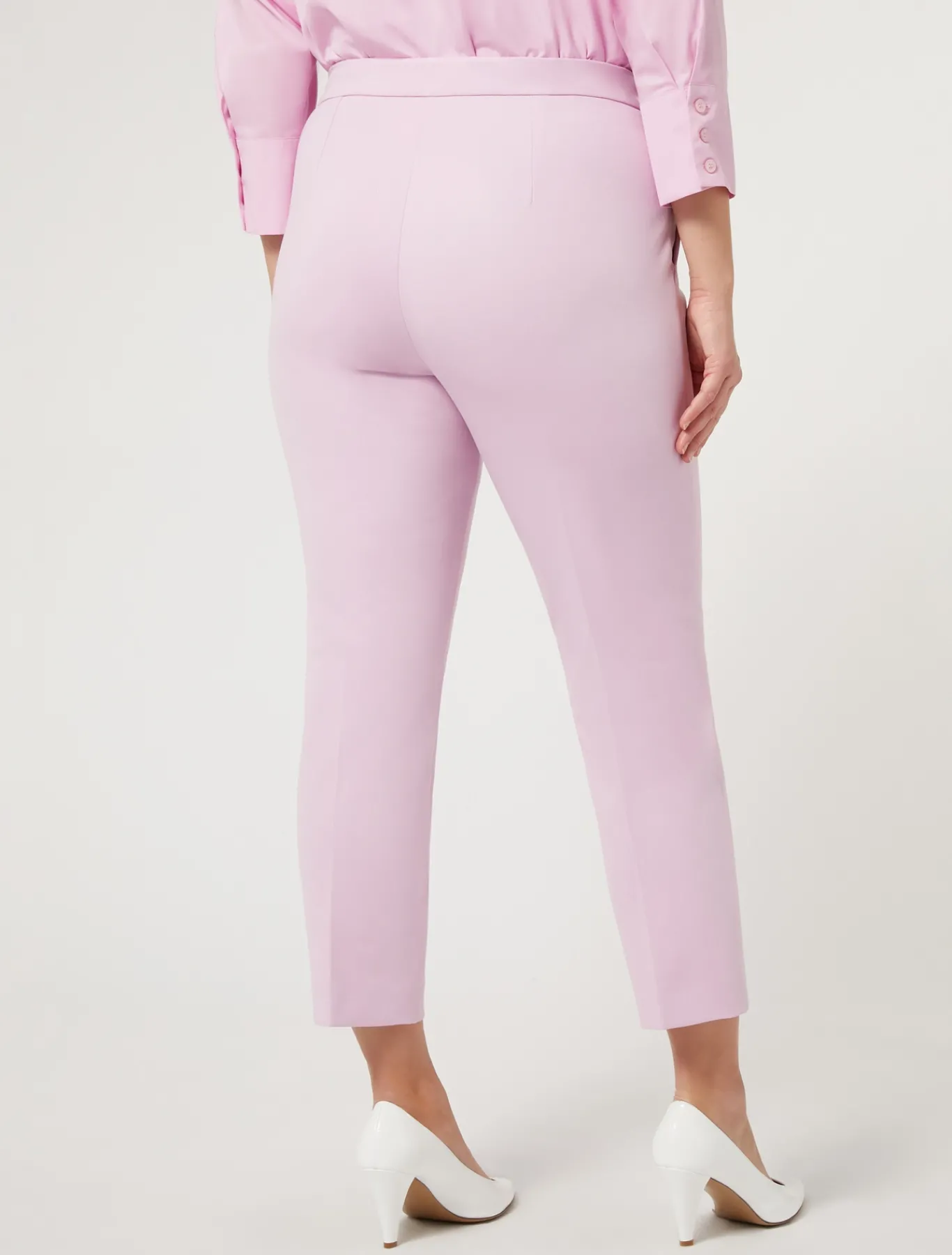 Marina Rinaldi Pantalon en jersey double ROSE Clearance