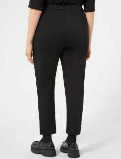 Marina Rinaldi Pantalon en jersey double NOIR Outlet