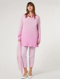 Marina Rinaldi Pantalon en jersey double ROSE Clearance
