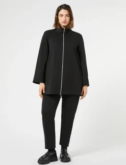 Marina Rinaldi Pantalon en jersey double NOIR Outlet