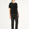Marina Rinaldi Pantalon en jersey lamé NOIR Best