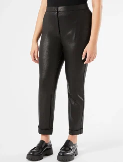 Marina Rinaldi Pantalon en jersey lamé NOIR Best