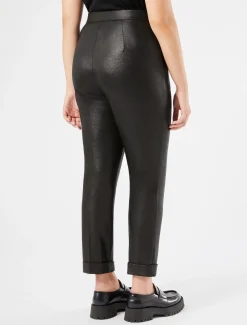 Marina Rinaldi Pantalon en jersey lamé NOIR Best