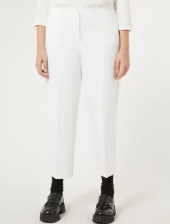 Marina Rinaldi Pantalon en jersey point Milano BLANC Hot