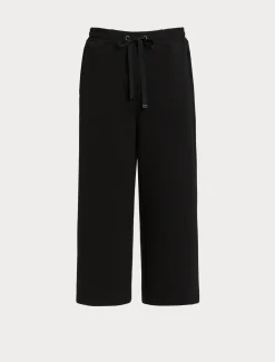 Marina Rinaldi Pantalon en jersey scuba NOIR Clearance