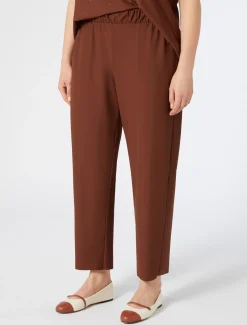 Marina Rinaldi Pantalon en jersey technique CUIVRE Online
