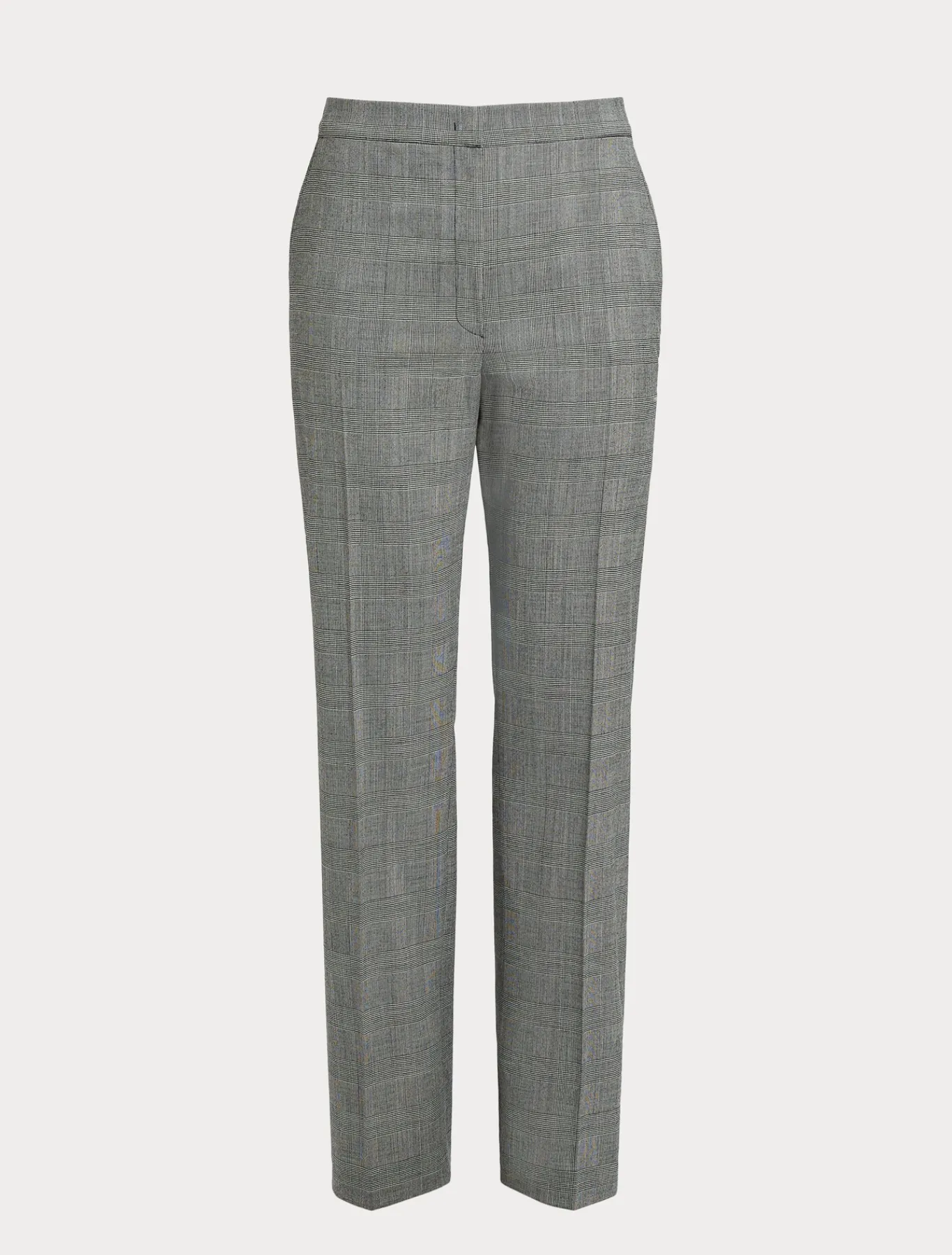 Marina Rinaldi Pantalon en laine foulée NOIRBLANC New