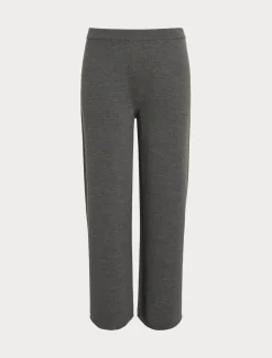Marina Rinaldi Pantalon en laine mélangée GRISBLEU Outlet