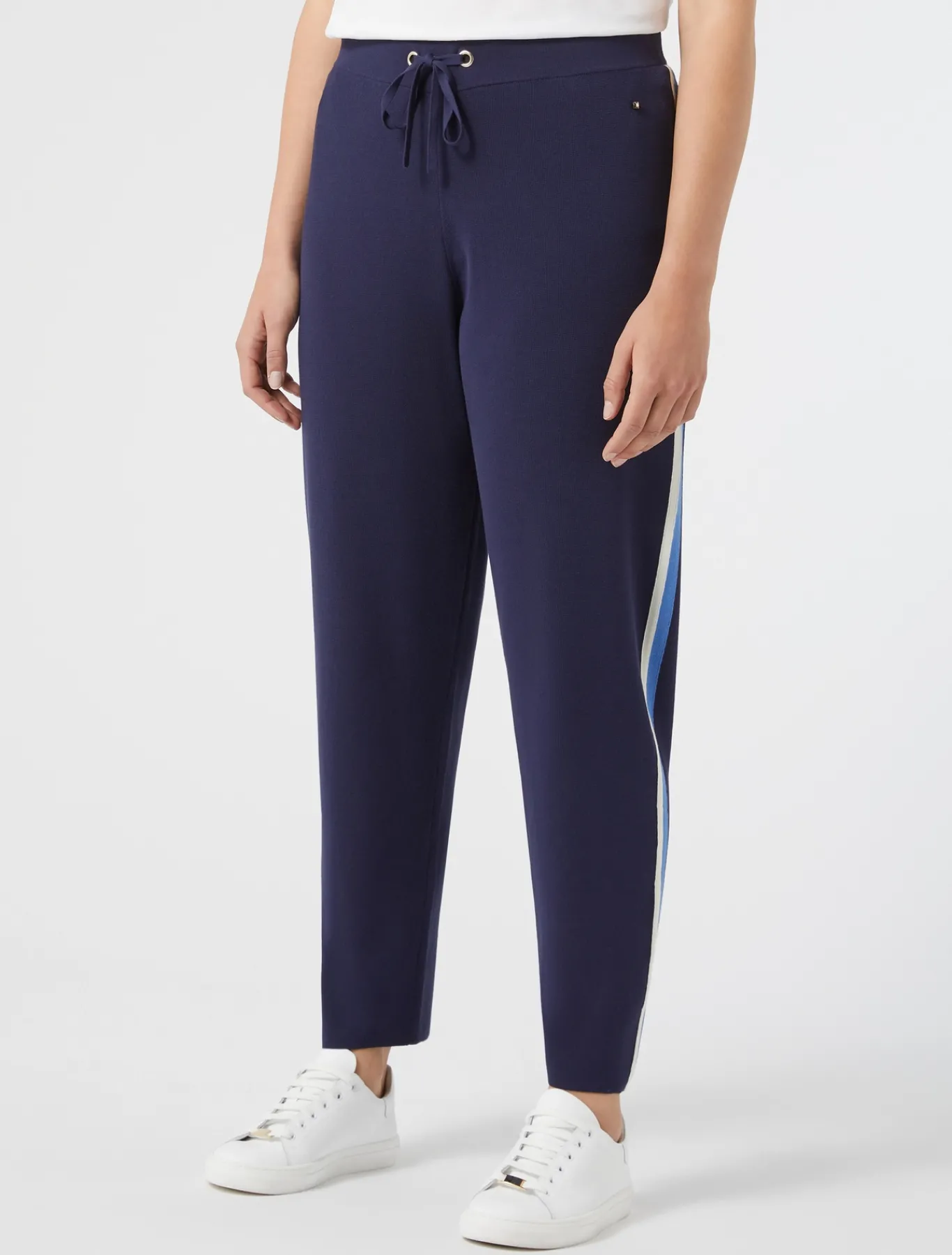 Marina Rinaldi Pantalon en maille BLEU Hot