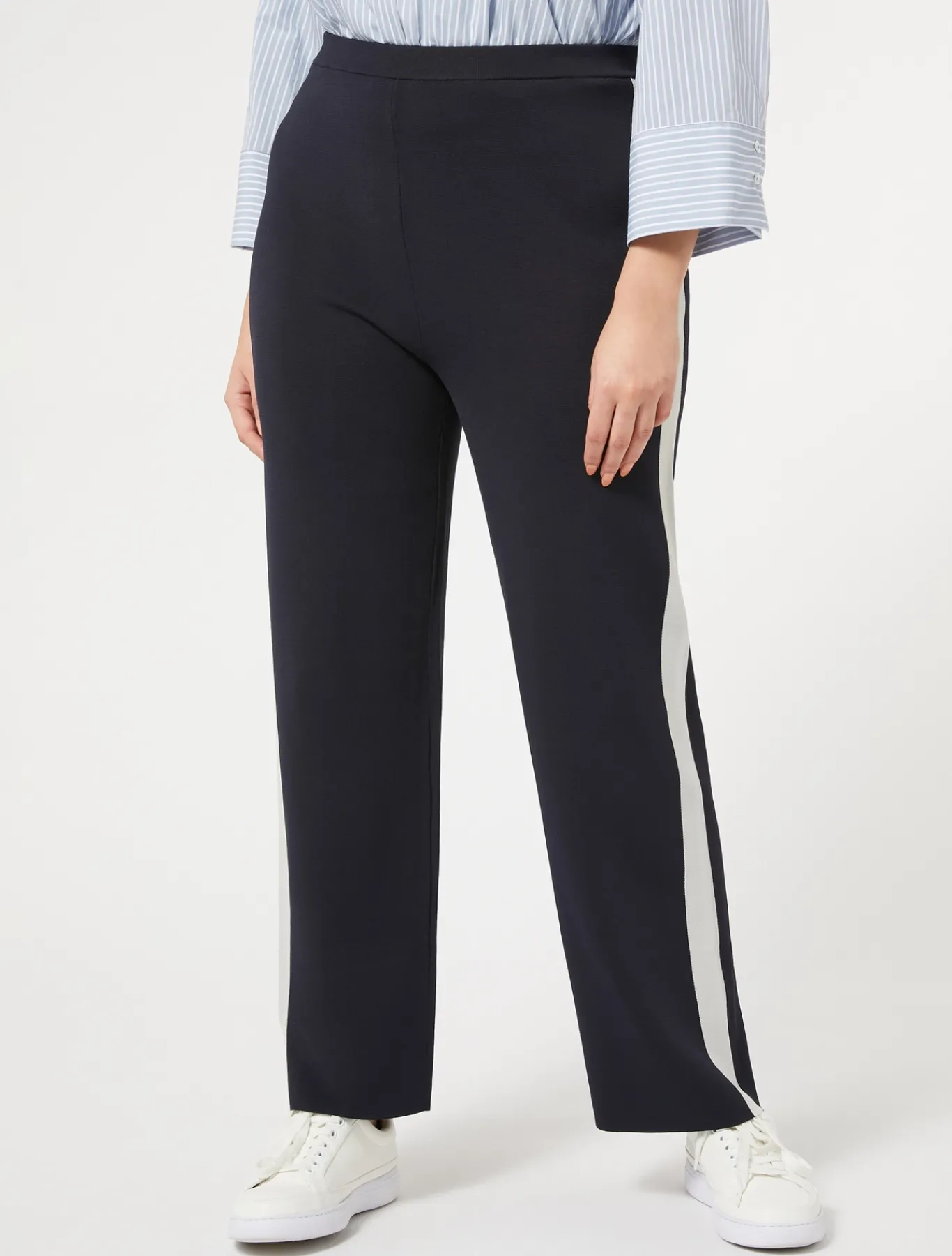 Marina Rinaldi Pantalon en maille BLEUMARINE Clearance