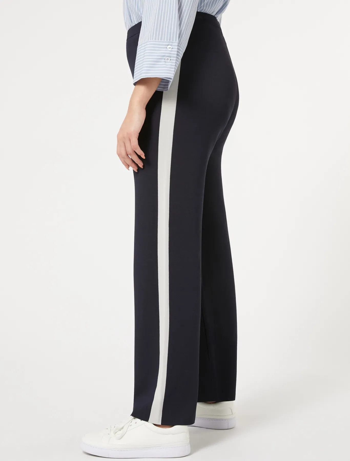 Marina Rinaldi Pantalon en maille BLEUMARINE Clearance
