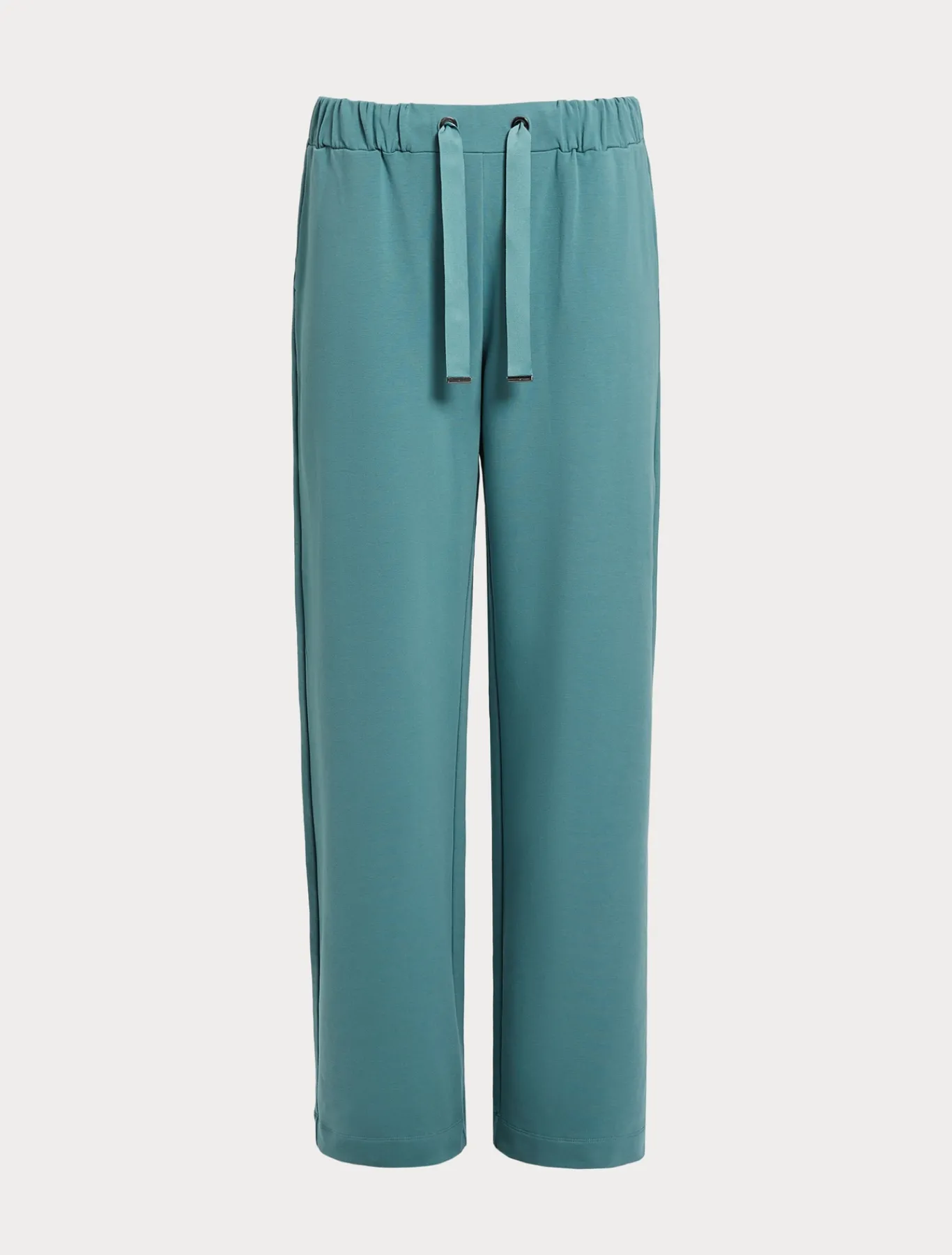 Marina Rinaldi Pantalon en molleton de coton stretch VERTSAUGE New