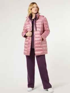 Marina Rinaldi Pantalon en molleton de coton stretch VIOLET Outlet