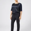Marina Rinaldi Pantalon en point Milano BLEUNUIT New