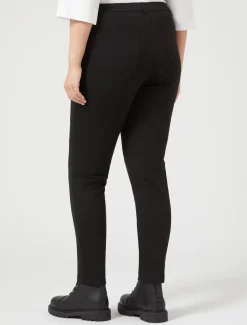 Marina Rinaldi Pantalon en point Milano NOIR Best