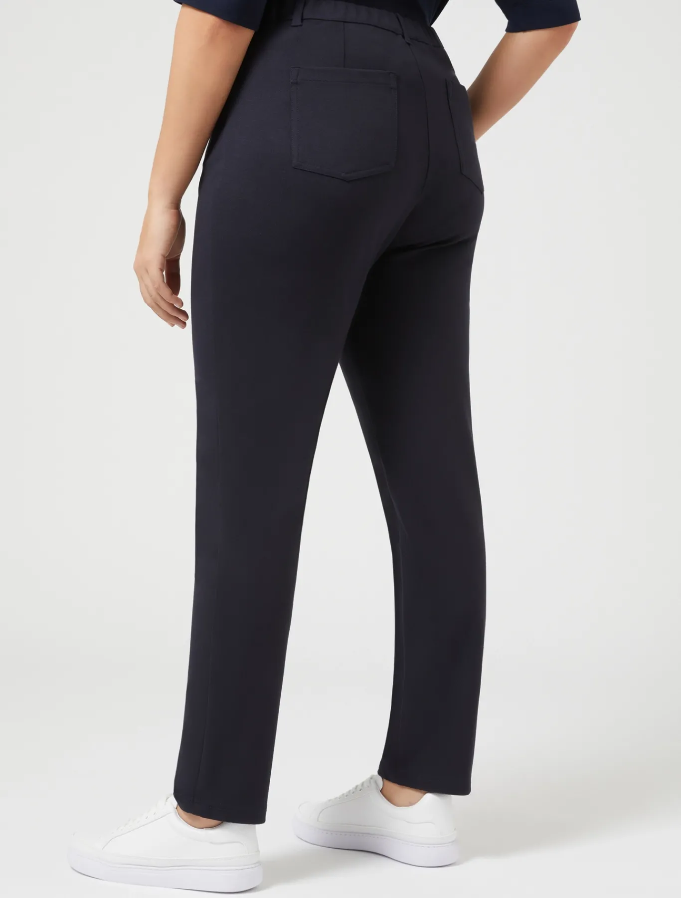 Marina Rinaldi Pantalon en point Milano BLEUNUIT New
