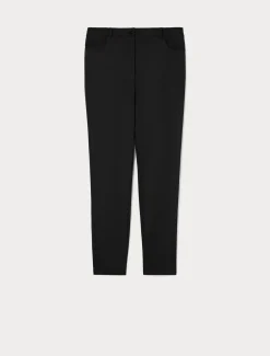 Marina Rinaldi Pantalon en point Milano NOIR Best