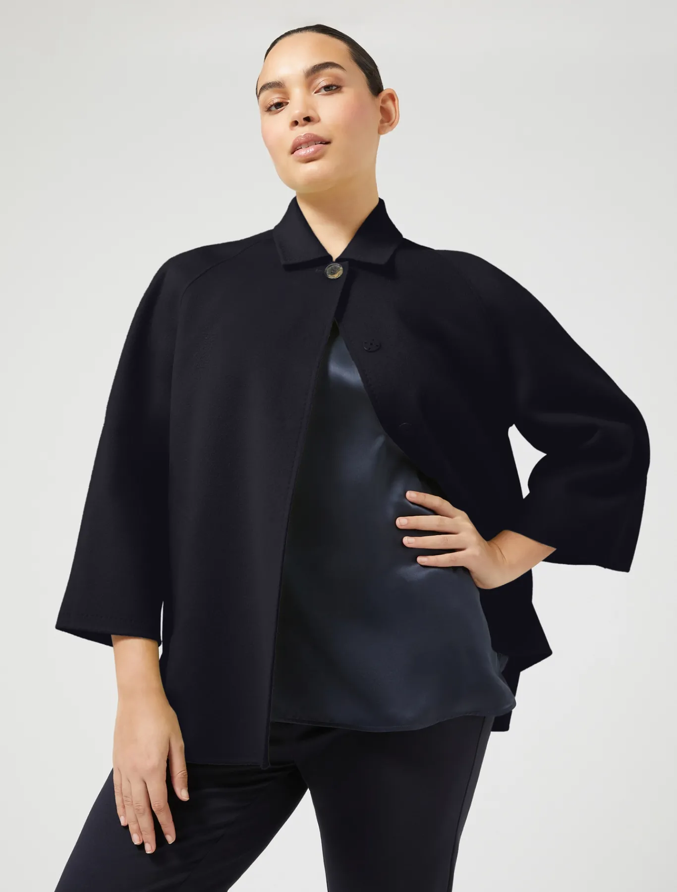 Marina Rinaldi Pantalon en point Milano BLEUNUIT New