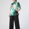 Marina Rinaldi Pantalon en popeline de coton NOIR Best
