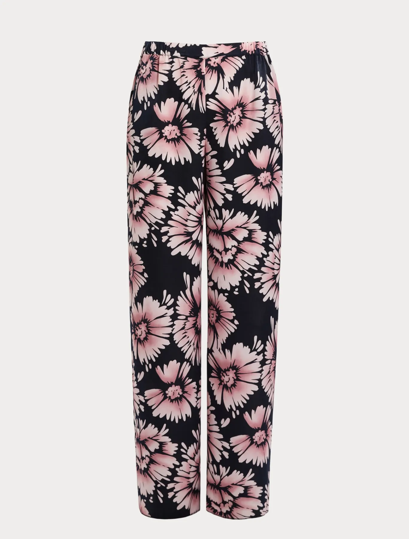 Marina Rinaldi Pantalon en satin BLEUNUIT Outlet