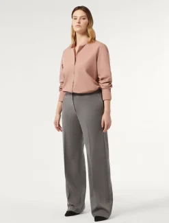 Marina Rinaldi Pantalon en sergé GRISMOYEN New
