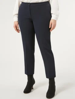 Marina Rinaldi Pantalon en sergé BLEUNUIT Discount