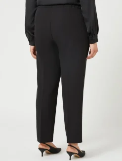 Marina Rinaldi Pantalon en sergé NOIR Best