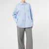Marina Rinaldi Pantalon en sergé de viscose mélangée GRISMOYEN Hot