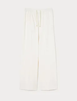 Marina Rinaldi Pantalon en sergé de viscose IVOIRE Hot