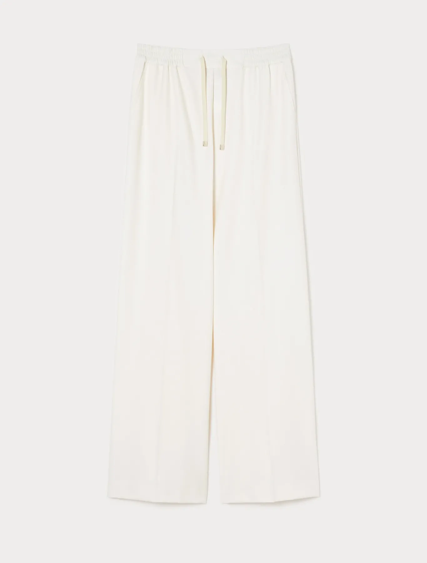 Marina Rinaldi Pantalon en sergé de viscose IVOIRE Hot