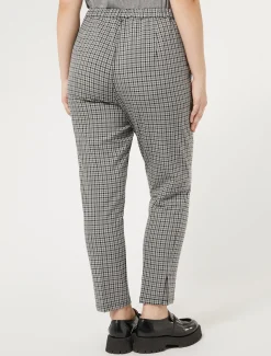 Marina Rinaldi Pantalon en sergé de viscose mélangée NOIR Best