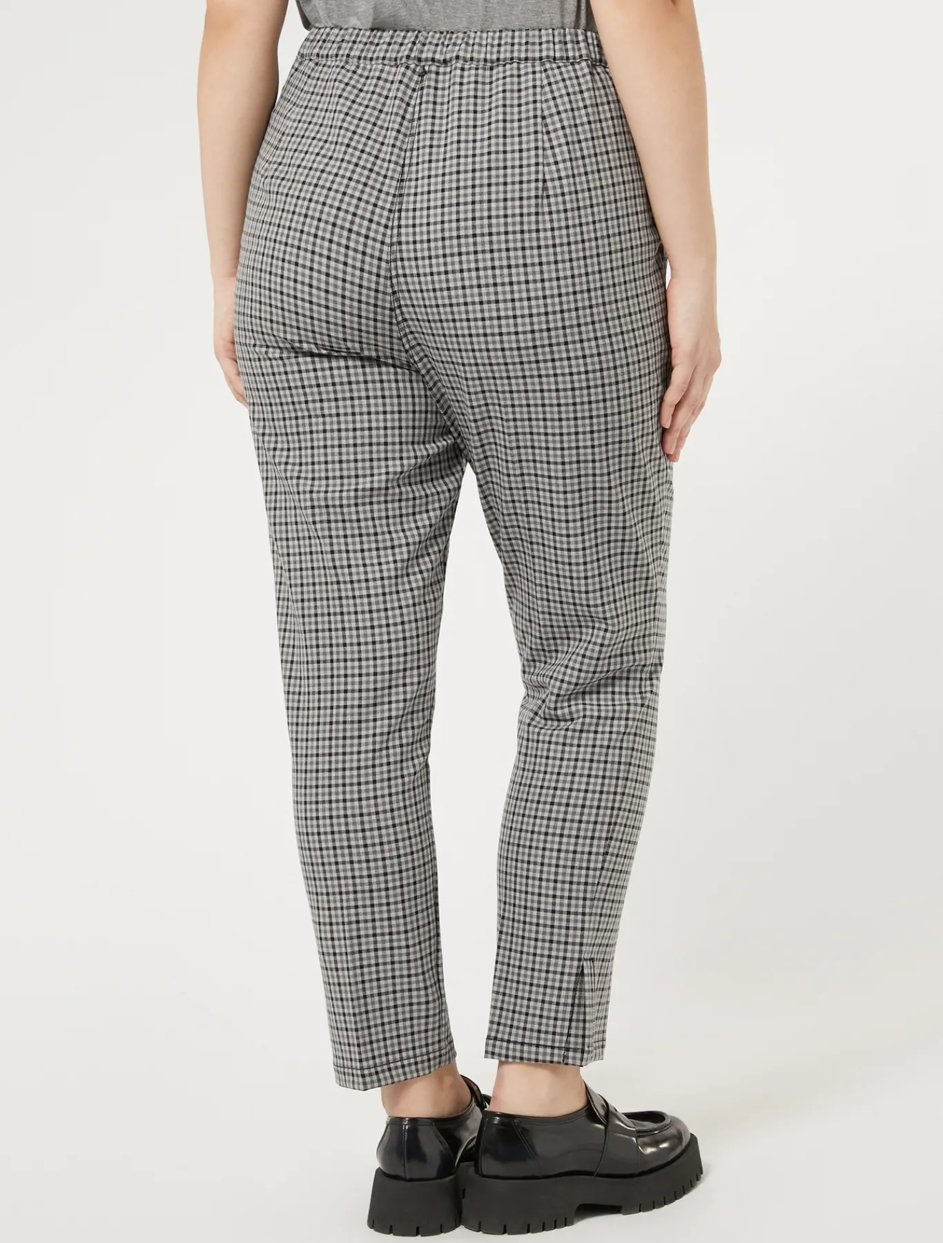 Marina Rinaldi Pantalon en sergé de viscose mélangée NOIR Best