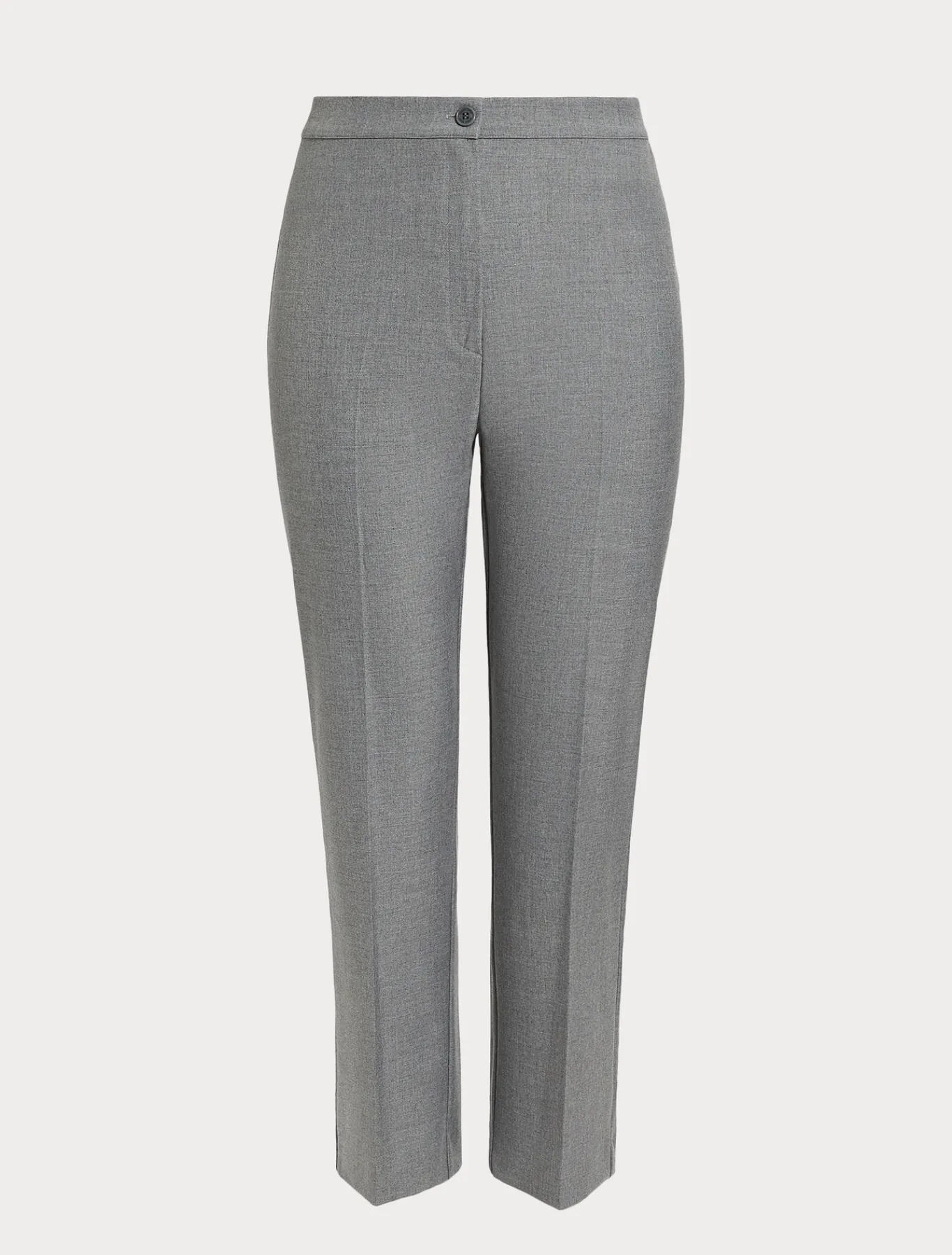 Marina Rinaldi Pantalon en sergé de viscose mélangée GRISMOYEN Discount