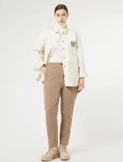 Marina Rinaldi Pantalon en sergé de viscose mélangée ROSE New
