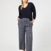 Marina Rinaldi Pantalon en sergé imprimé BLEUMARINE Sale